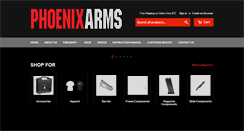 Desktop Screenshot of phoenix-arms.com